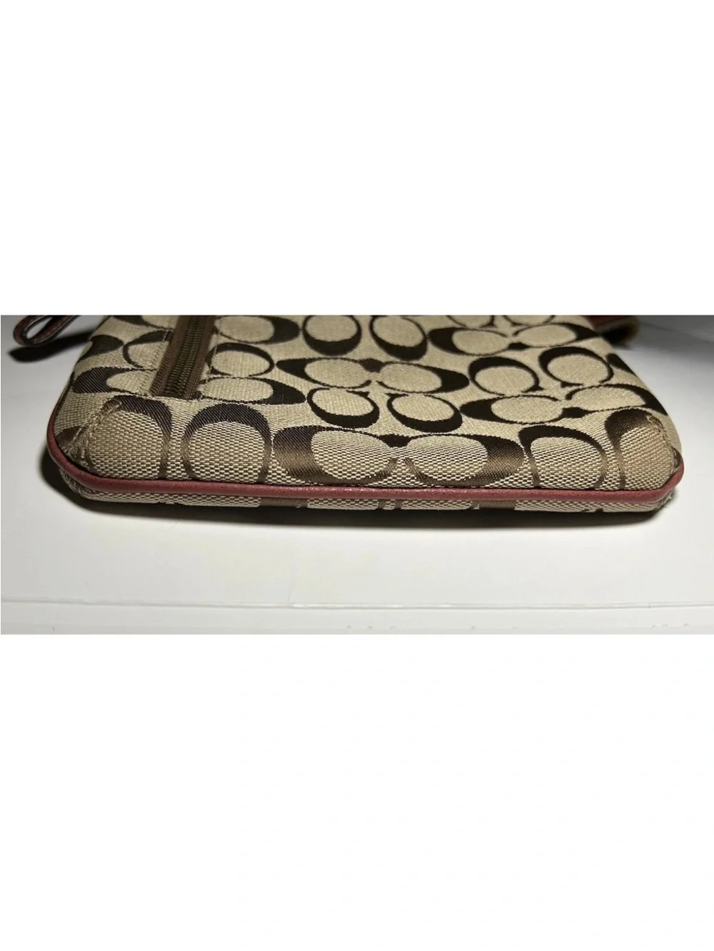Coach Crossbody Bag 2004 Special Edition, Oxblood Leather and Suede Rare/Vintage